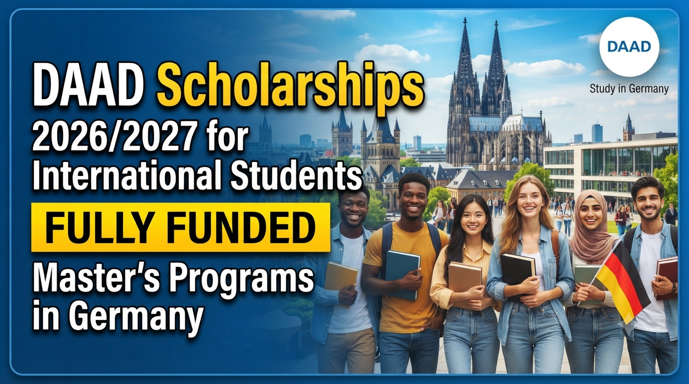 DAAD Scholarships 2026/2027 for International Students to Study in Germany (Fully Funded)